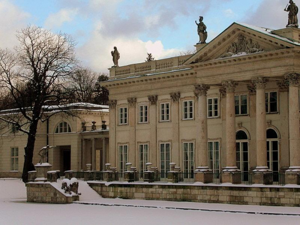 rzut oka na Łazienkowski pałac