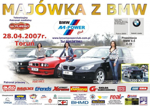28.04.2007 TORUŃ Majówka z BMW