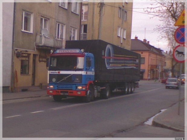 ul. Długa Garwolin DK76 #volvo #perszeron #ciężarówki #garwolin