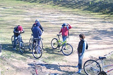 rowerki i biaganko 22.04.2007 #trening