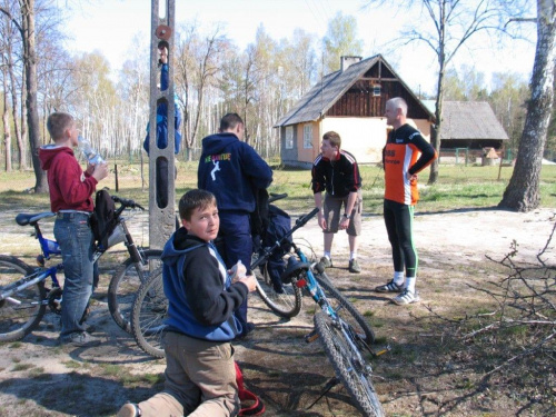 rowerki i biaganko 22.04.2007 #trening
