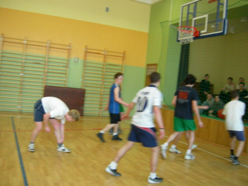 Finał rozgywek międzyklasowych w koszykówkę 1B-3A 2007
