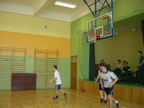 Finał rozgywek międzyklasowych w koszykówkę 1B-3A 2007