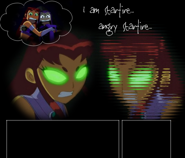 angry starfire