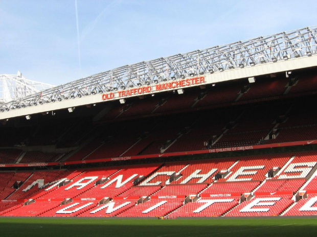 Manchester.Stadiony piłkarskie.