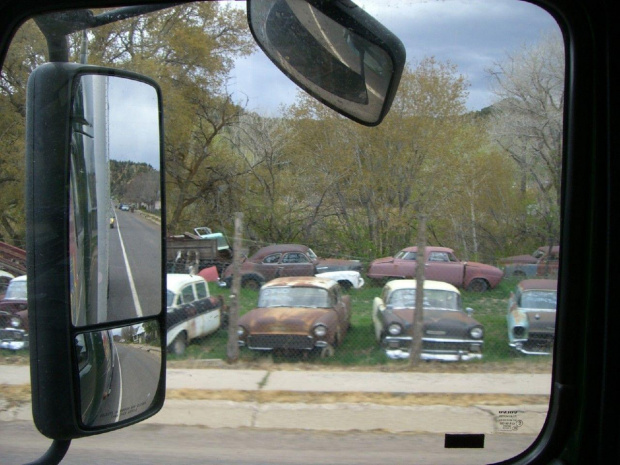 Junk yard in Utah