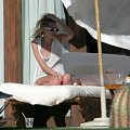 Ashley on vacation in Mexico -luty 2007