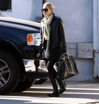 Ashley shopping in West Hollywood-styczeń 2007