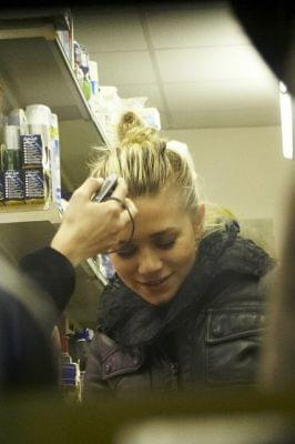 MK and Ash doing late-night food shopping in Paris-marzec 2007