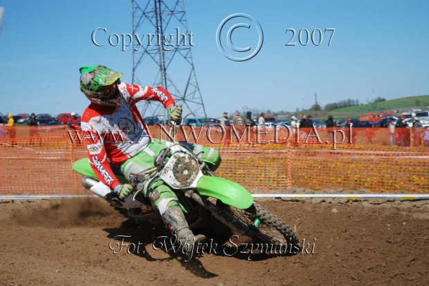 MOTOCROSS MISTRZOSTWA EUROPY w kl.. 125 J. Open Gdańsk 29.04.2007r.
www.ANWOMEDIA.pl