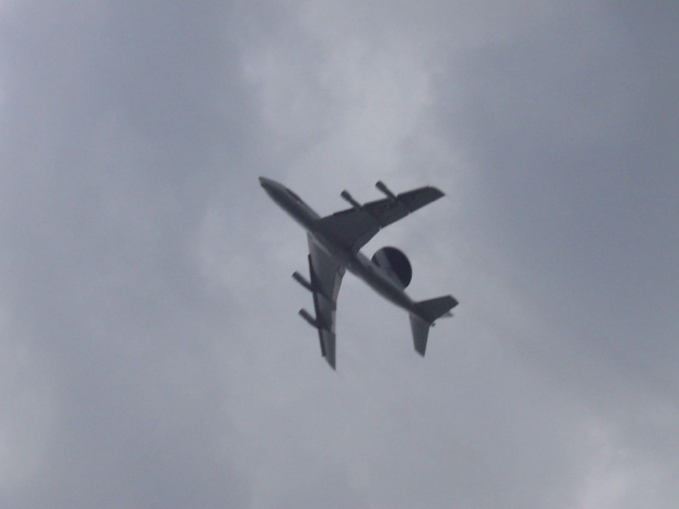 AWACS podczas pobytu w Powidzu