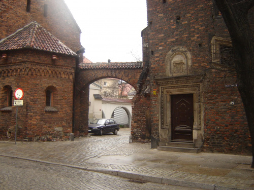 Wroclaw. Brama Kluszczana na Ostrowie Tumskim
