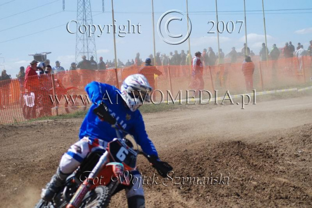 MOTOCROSS MISTRZOSTWA EUROPY w kl. 125 J. open Gdańsk 29.04.2007r.
www.ANWOMEDIA.pl