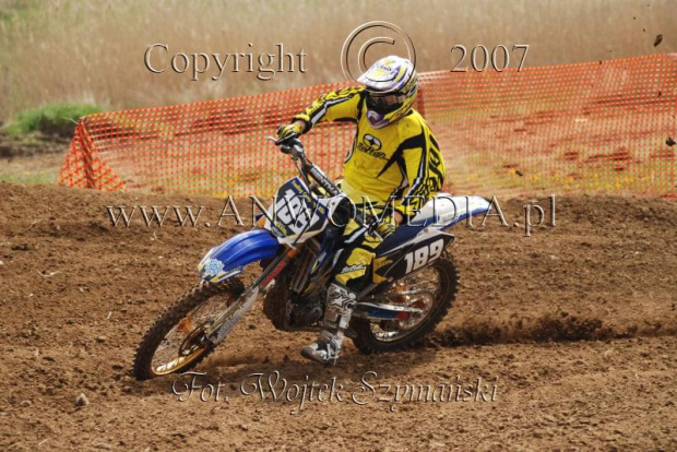 MOTOCROSS MISTRZOSTWA EUROPY w kl. 125 J. open Gdańsk 29.04.2007r.
www.ANWOMEDIA.pl