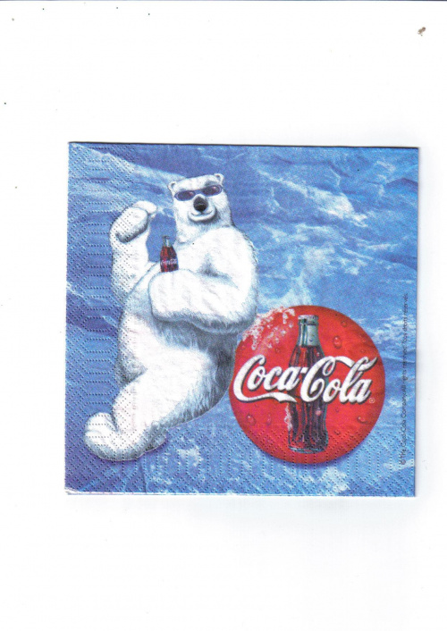 miś oparty o logo coca coli #CocaCola