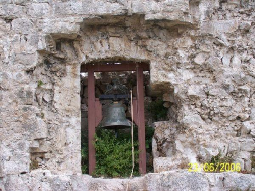 Fragment ruin twierdzy sv. Michala wyspa Ugljan