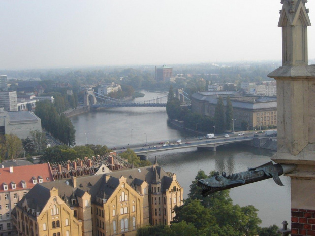 Wroclaw. Widok z wiezy katedry #Slask #Wroclaw #DolnySlask