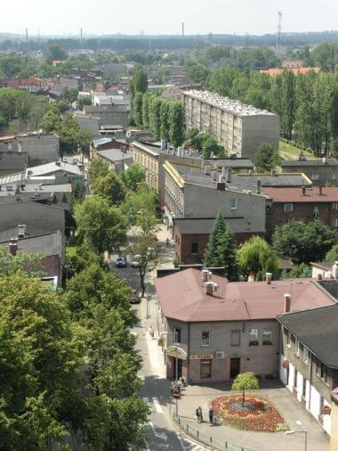 Ul. Św Wojciecha z lotu ptaka #RadzionkówGaleriaZdięcia
