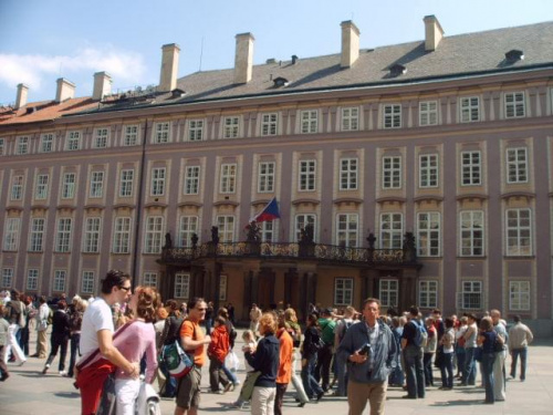 balkon, z którego czasem przemawia czeski premier #karpacz #praga #góry