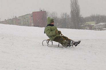 I 2007- Z górki na pazurki :) #sanki #spacery