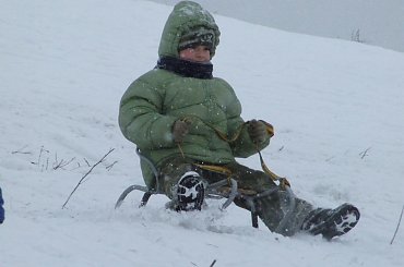 I 2007- Z górki na pazurki :) :) #sanki #spacery