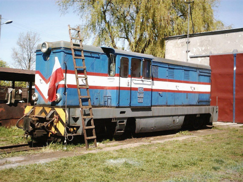 Lxd2-309 w malowaniu z lat 80tych... #Rogów #KolejWąskotorowa