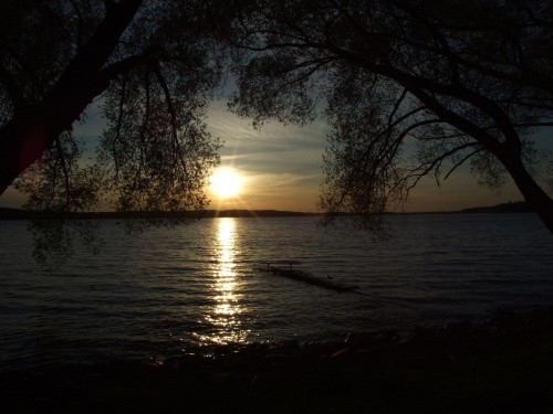 Jezioro Drawskie #JezioroDrawskieZachódSłońca