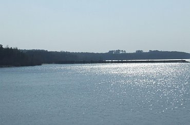 III 2007- molo na zalewie- widok z tamy :) #spacery #TomaszówMaz #ZalewSulejowski