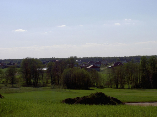 Widok na wioskę