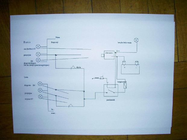 włącznik świateł