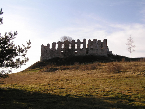 Ruiny zamku Rabsztyn - renesansowego gotyckiego zamku królewskiego. #Jura #Rabsztyn #zamek