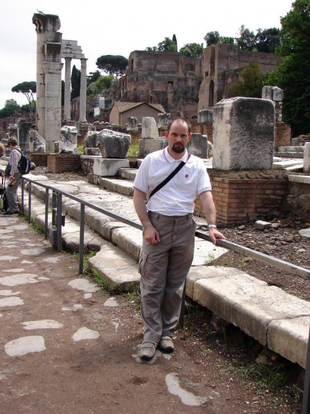 Zabytki starożytnego Rzymu. Forum Romanum.