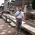 Zabytki starożytnego Rzymu. Forum Romanum.