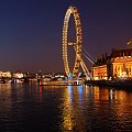 London Eye #LondonEye #londyn #noc #tamiza