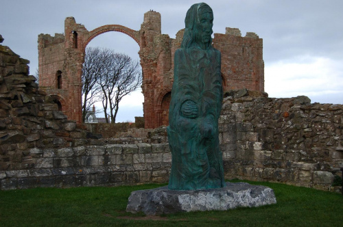 Holy Island #HolyIsland #Szkocja #Scotland #zamek #zamki #rzezba #ruiny