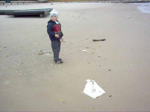 Pawełek,Jaś i USTKA zimą