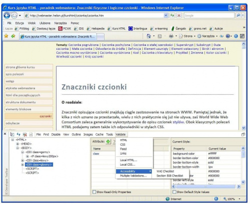 Internet Explorer Developer Toolbar - ffinal