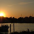Zatoka Chesapeake,Anapolis, zachód słońca, 13.05.07.