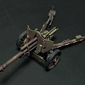 German howitzer LeFH 18/40 1/35 scale Aries Gulumik