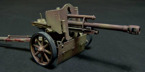 German howitzer LeFH 18/40 1/35 scale Aries Gulumik