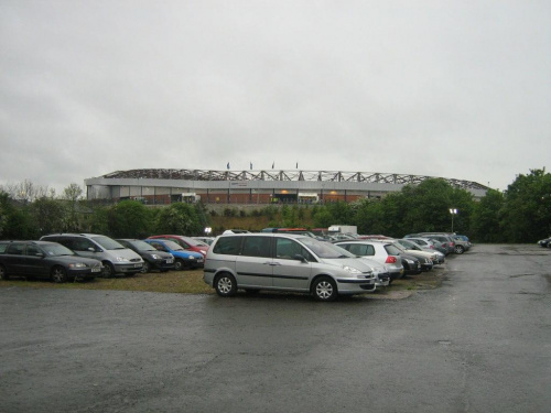 Hampden,Glasgow przed finalem pucharu UEFA #glasgow #hampden #UEFA #espanyol #sevilla #PilkaNozna