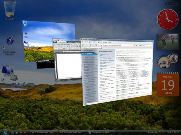 Windows Server Codename Longhorn Beta 3 - Flip3D