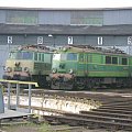 EU 07-315 i EU 07-433 (od lewej) #katowice #lokomotywownia #EU07