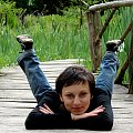 #frieda #Madzia #kobieta #dziewczyna #Przemyśl #Arboretum #Park #Ogród #podkarpacie #natura #most #kładka
