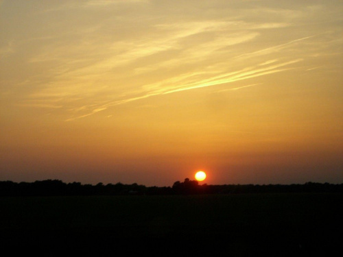 Sunset in Indiana