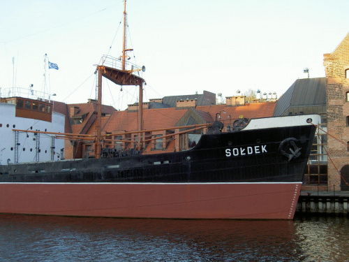 Sołdek- obecnie statek-muzeum