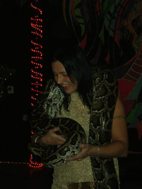 Ja na dancingu w Zieleńcu z wężem łłe okropny był :)))) 2007