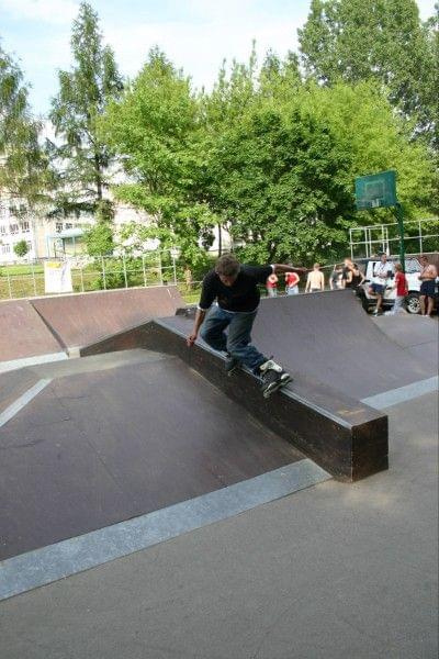 Ania i Maciek na zawodach "Kusocin Jam '07" #rolki #skp #skatepark