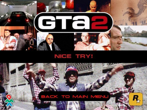 #gta2 #end #game #over #nice #try
