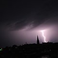 Burza w Szczecinie #burza #piorun #szczecin